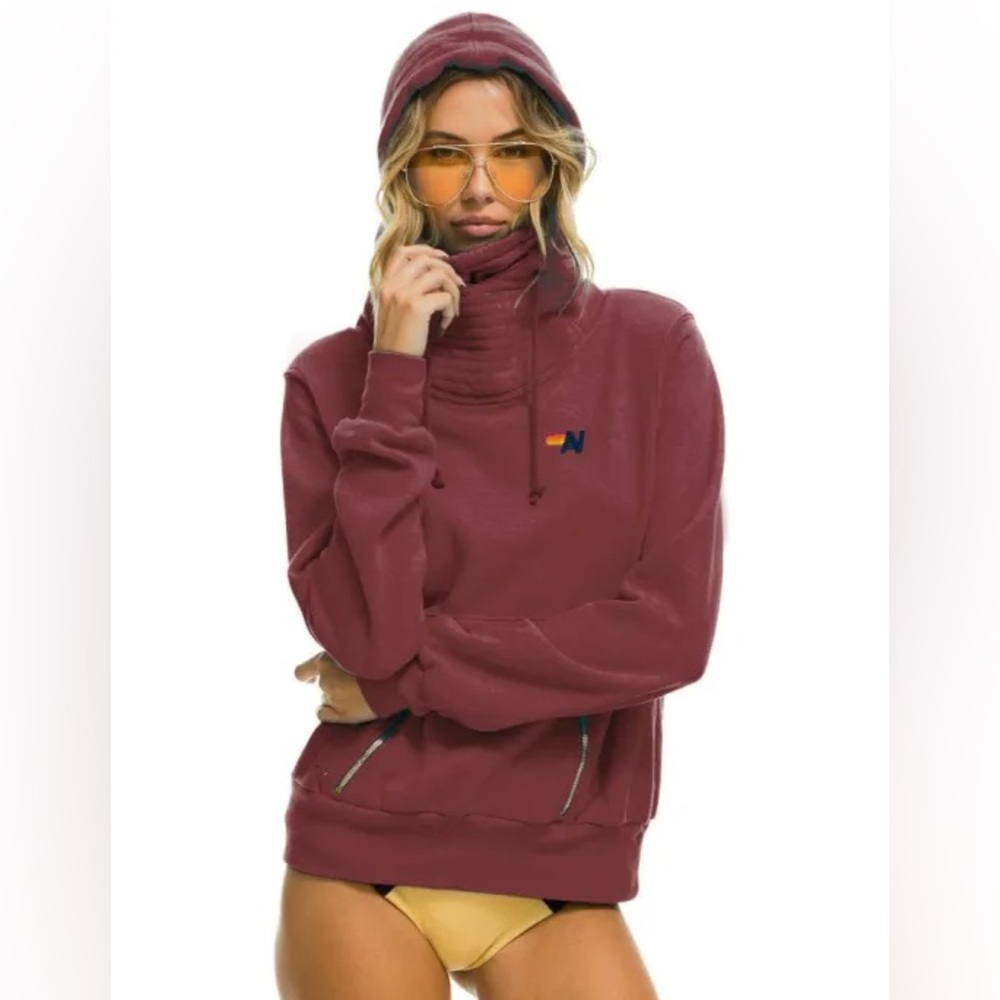 Aviator nation Red Hoodie Sweater
